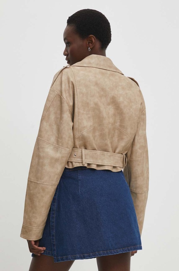 Odzież Answear Lab ramoneska L8464.HWK beżowy