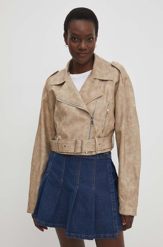 Answear Lab ramoneska beżowy L8464.HWK