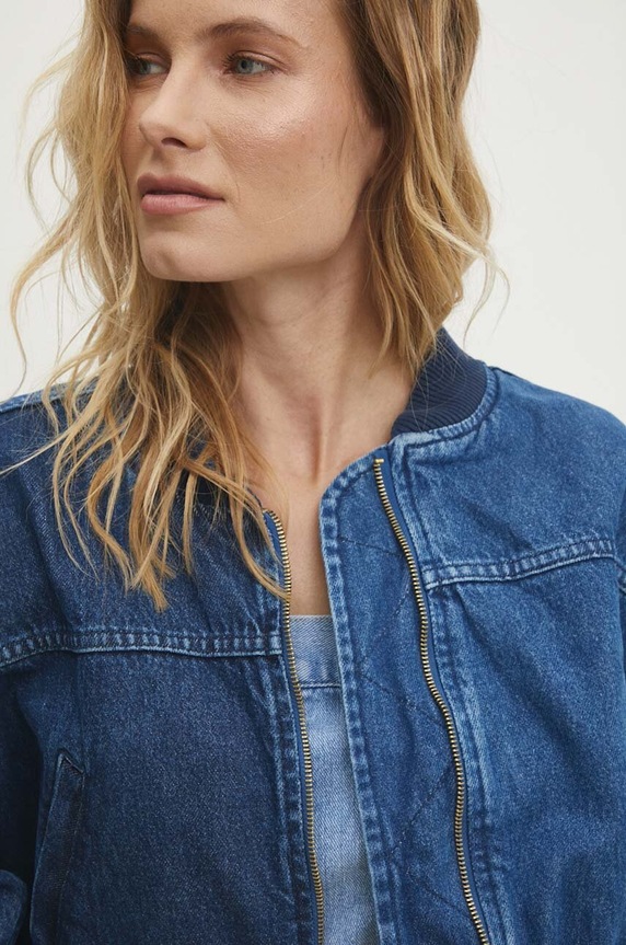 Τζιν μπουφάν bomber Answear.LAB 23538.TJS