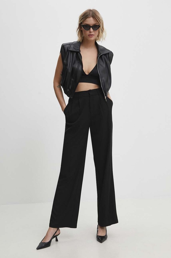 Γιλέκο Answear.LAB 24y14163.tdb μαύρο WW24