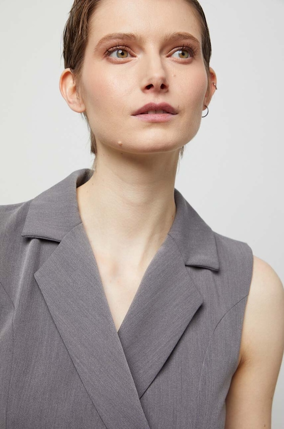 Answear.LAB mellény 22039nv.FKK szürke