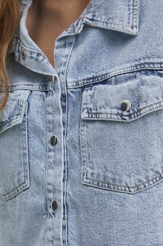 Answear Lab kamizelka jeansowa 2422.th