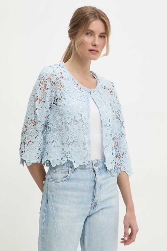 Κάπα Answear.LAB εμπριμέ μπλε 80785.1.FKK