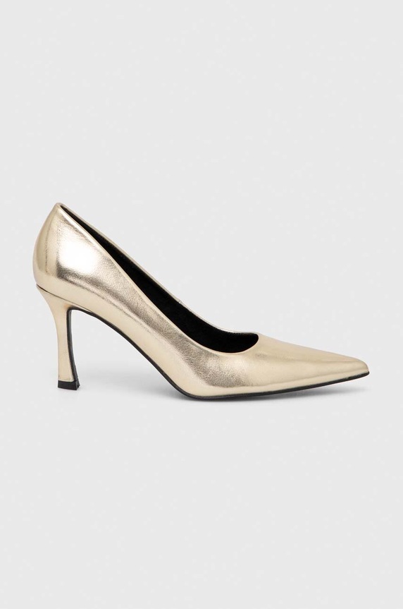 Answear Lab szpilki 5-8 cm złoty M3671.1HWK