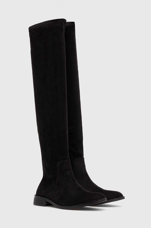 Vysoké čižmy Answear.LAB M2666.HWK čierna WW25
