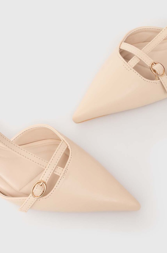 Obuwie Answear Lab szpilki 10017.ijs beżowy