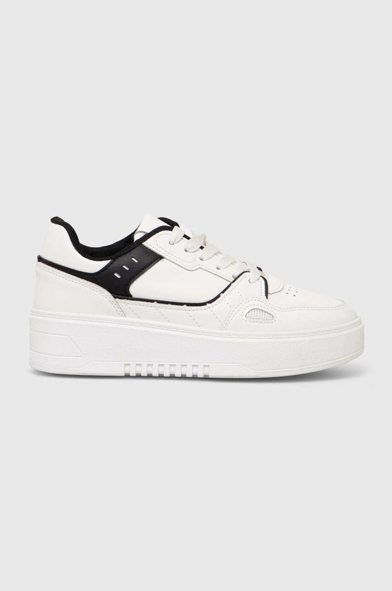 Sneakers boty Answear.LAB textilní bílá ad733.IKK