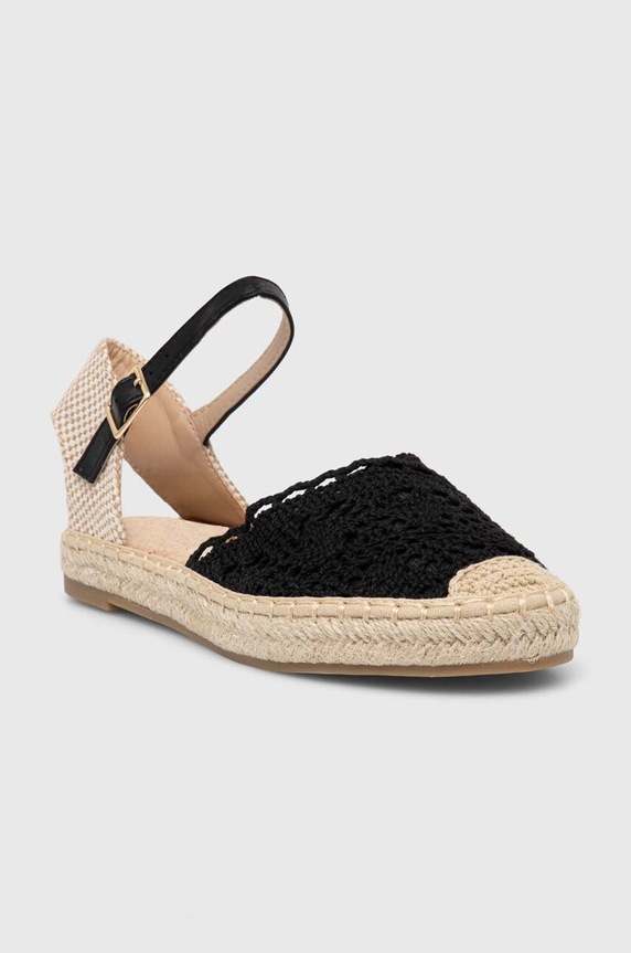 Answear Lab espadryle 903.528.IKK czarny WW24