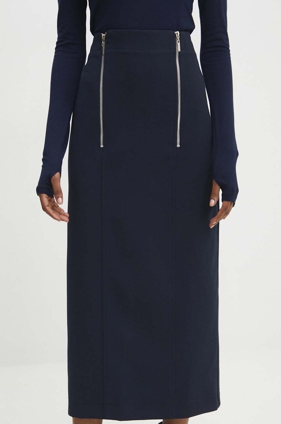 Answear.LAB spódnica 4431.TWK granatowy WW24