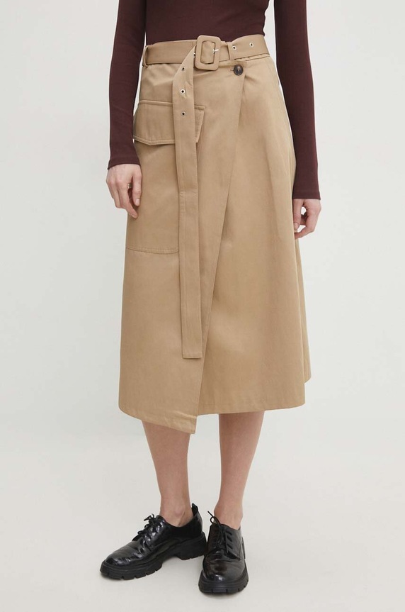Answear.LAB szoknya 9223.ikk barna WW24