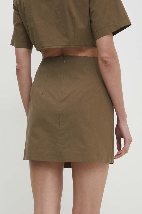 Odjeća Pamučna suknja Answear.LAB 4456.tw zelena