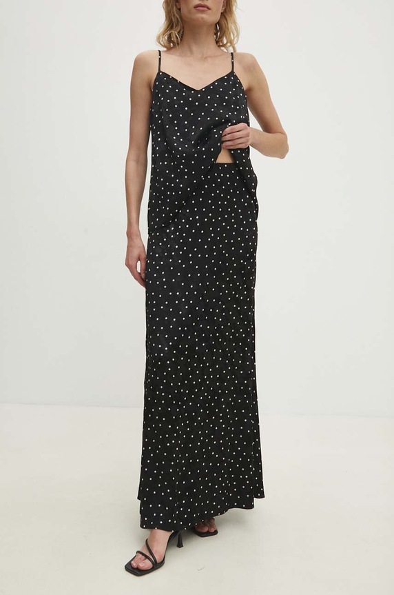 Φούστα Answear.LAB 1422.tjs μαύρο WW24