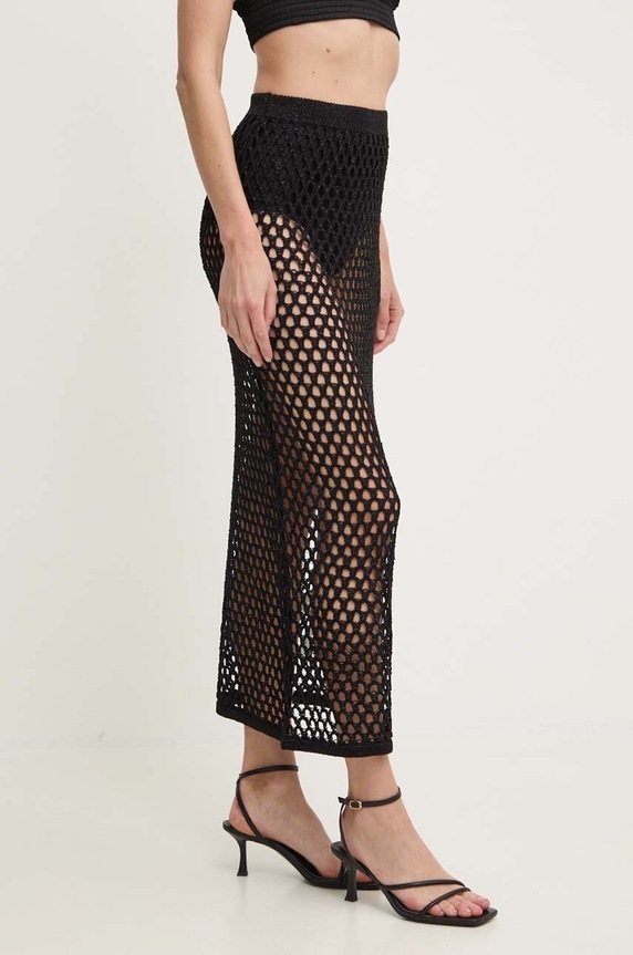 Answear Lab spódnica casual czarny 231018.TJS