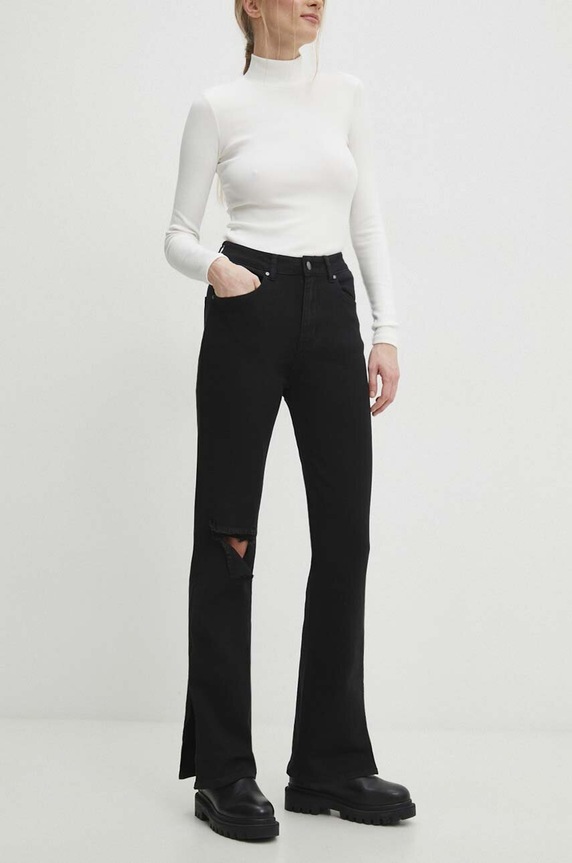 Answear.LAB jeansy czarny Q0683.HWK