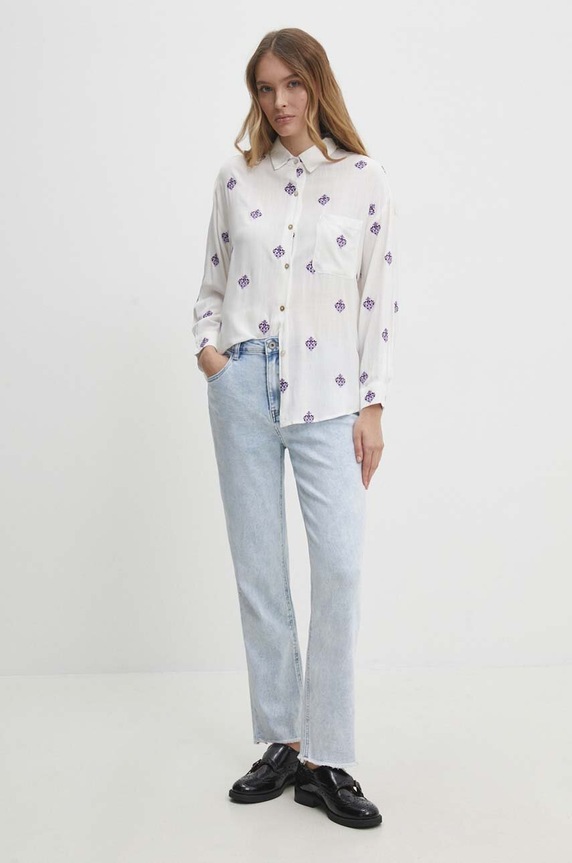 Answear.LAB jeansy 1381.id niebieski WW24