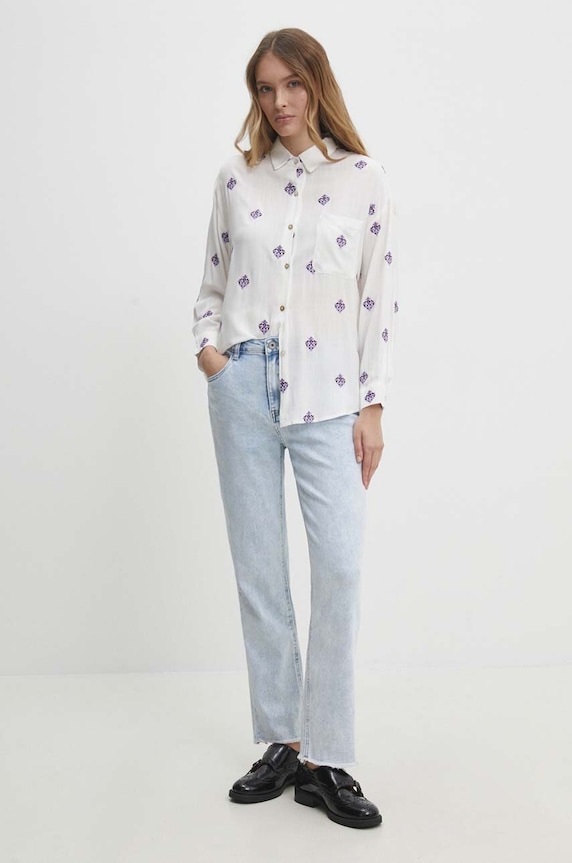 Answear.LAB jeansy 1381.id niebieski WW24