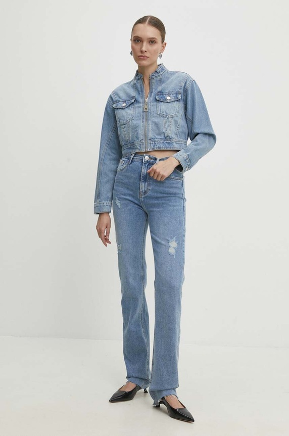 Answear.LAB jeansy rd2102.fh niebieski WW24
