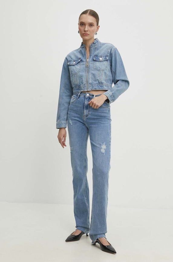 Answear.LAB jeansy rd2102.fh niebieski WW24
