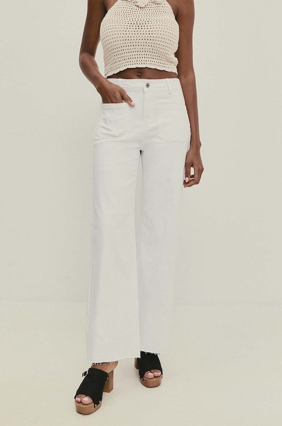 Answear.LAB jeansy biały 8051.1.IJS
