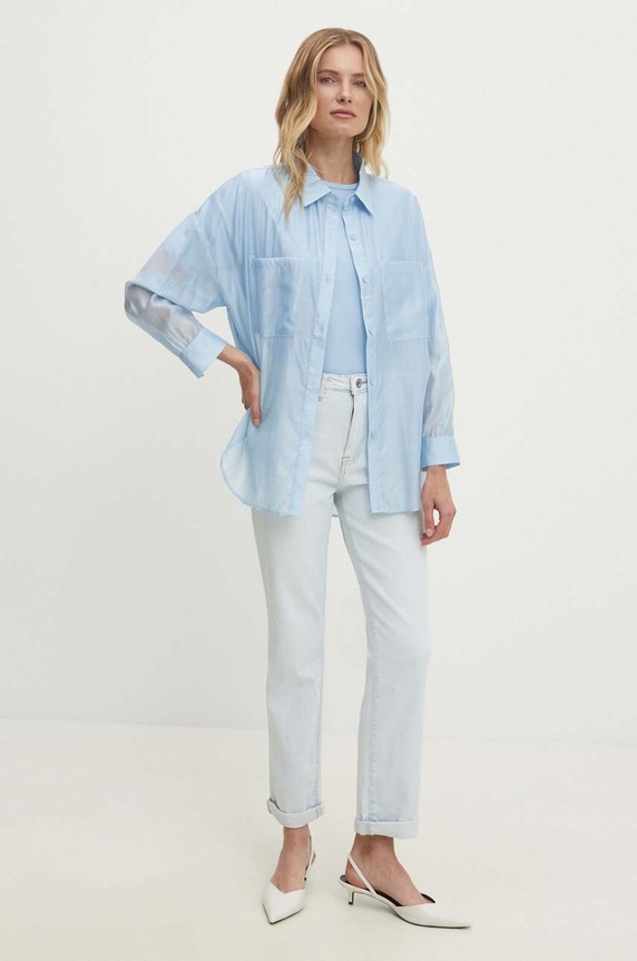 Τζιν παντελόνι Answear.LAB 1286.IJS μπλε WW24