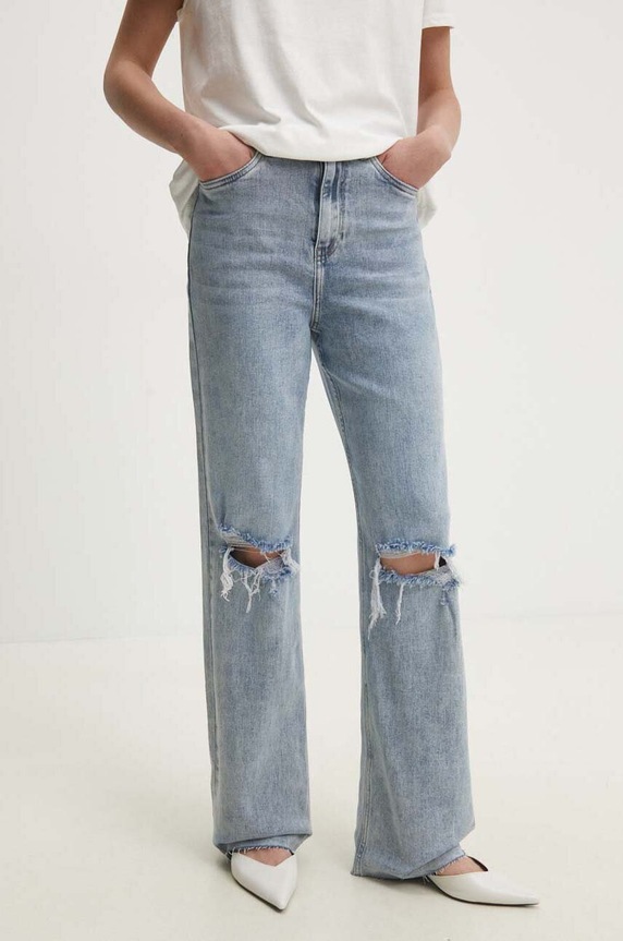 Kavbojke Answear.LAB modra D1294.HWK