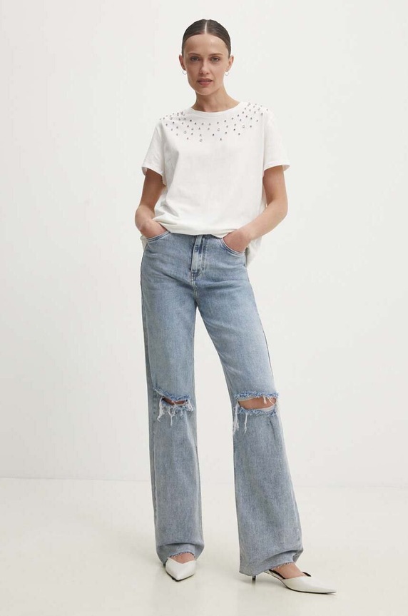 Kavbojke Answear.LAB D1294.HWK modra WW24