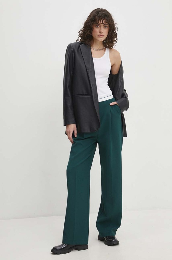 Answear.LAB nadrág 50651.TKK zöld WW24