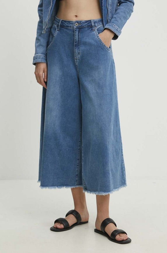 Answear Lab pantaloni albastru 1776.IKK