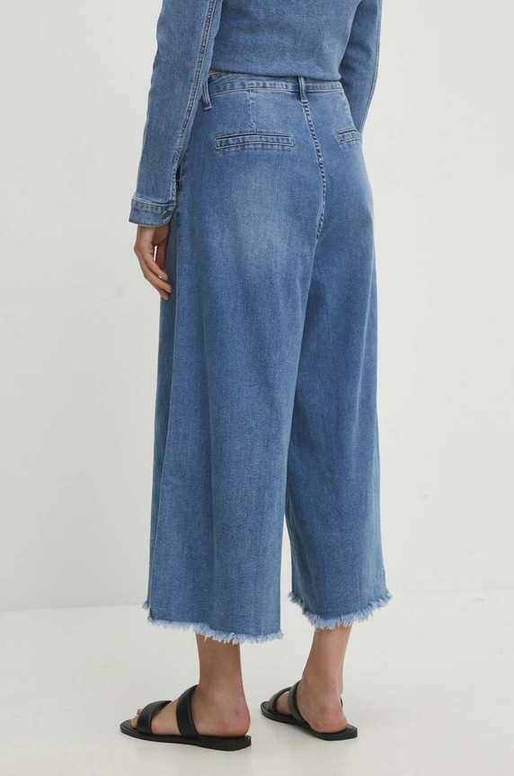 Îmbrăcăminte Answear Lab pantaloni 1776.IKK albastru