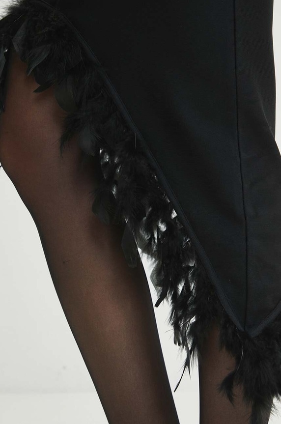 Answear.LAB sukienka 609801.HWK czarny