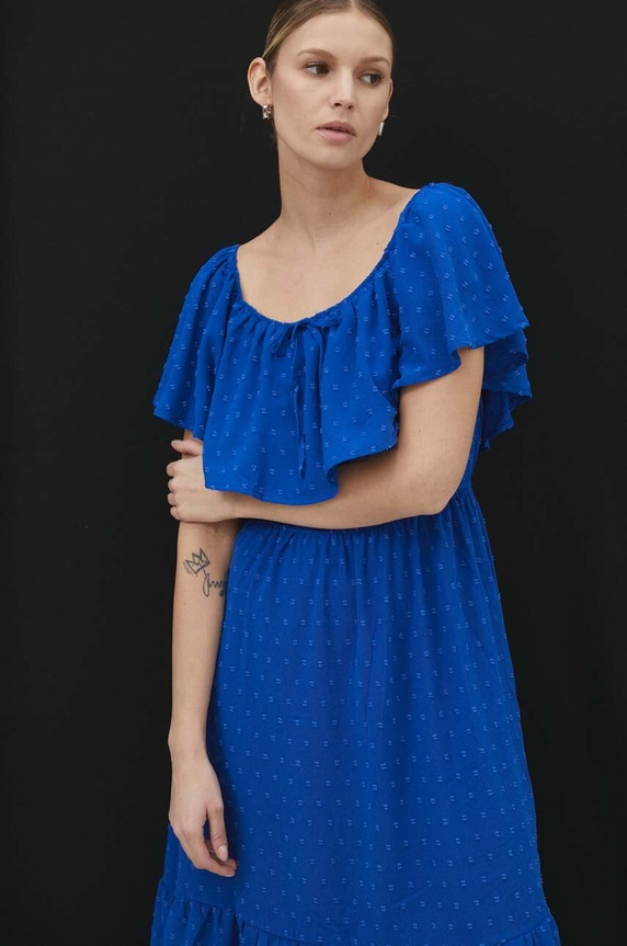 Answear Lab rochie NL233928.gdb albastru