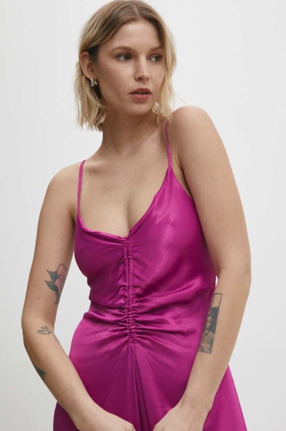 Answear Lab sukienka różowy 11916.td