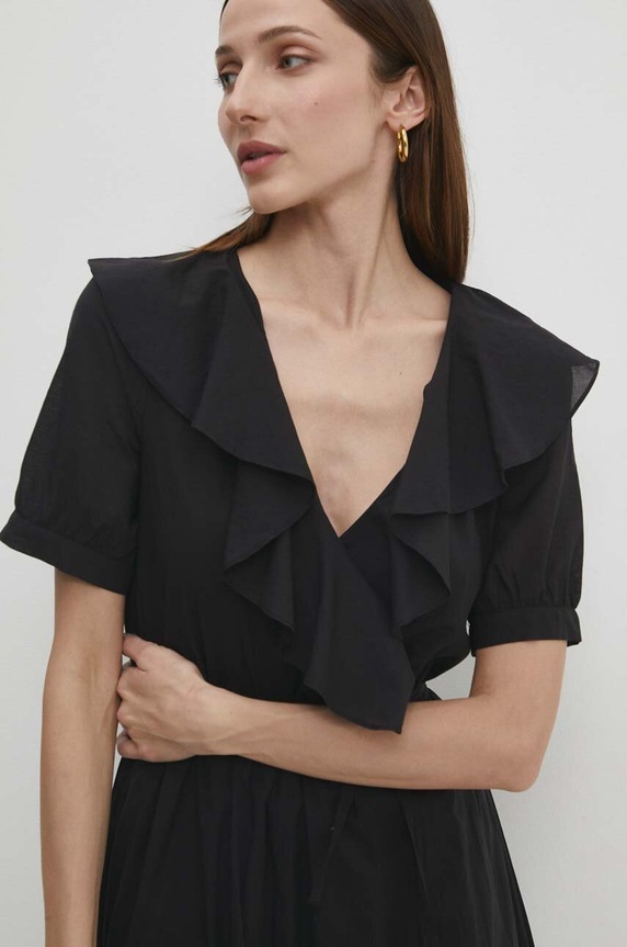 Answear.LAB pamut ruha fekete 1507.ijs