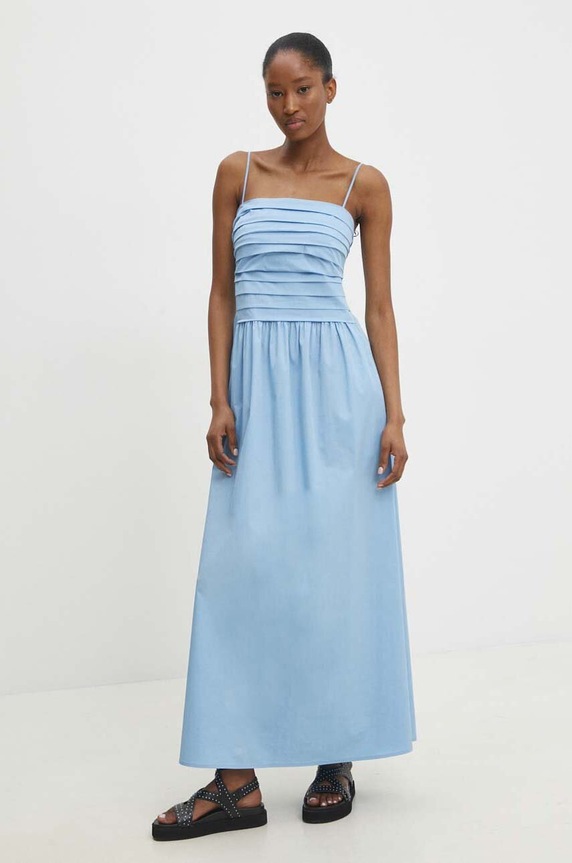 Answear Lab rochie maxi albastru d807.id