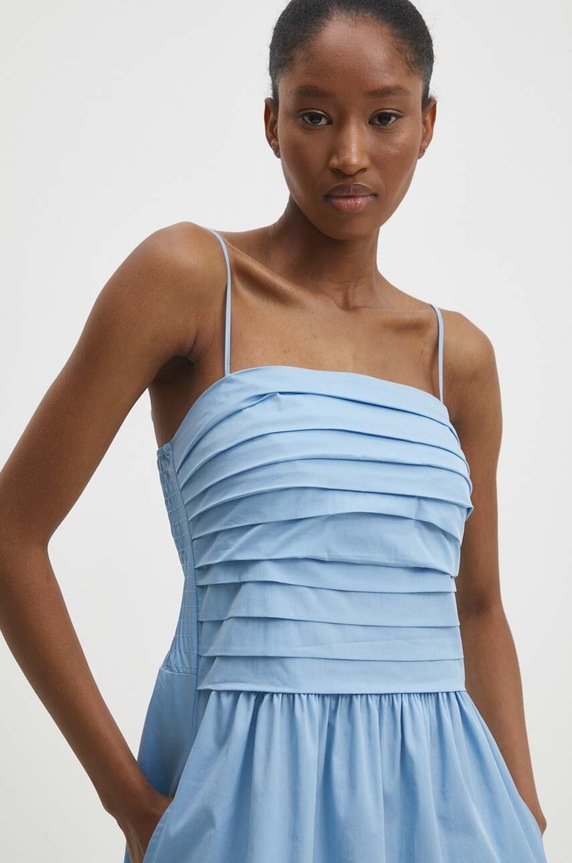 Answear Lab rochie d807.id albastru WW24