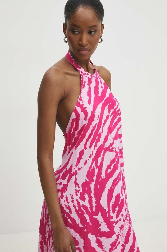 Φόρεμα Answear.LAB 6984.tjs ροζ