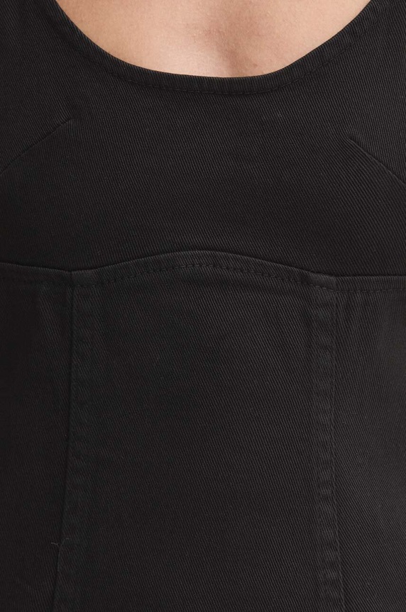 Answear.LAB sukienka jeansowa 2597.ijs czarny