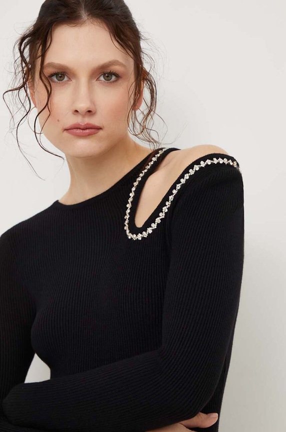 Answear.LAB sukienka czarny NG235301.HWK