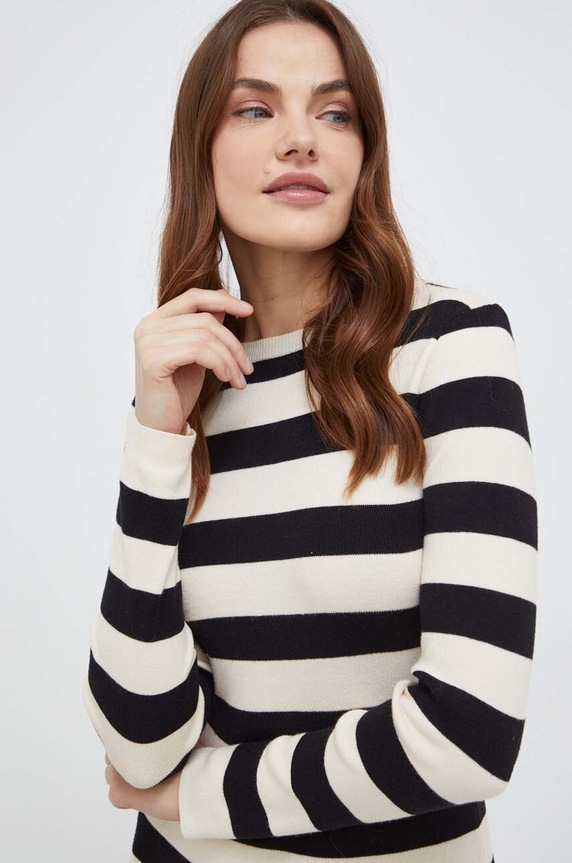 Obleka Answear.LAB bež 8121.iw