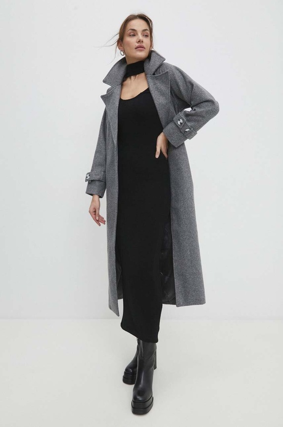 Answear.LAB sukienka sng.sud2.tjs czarny WW24