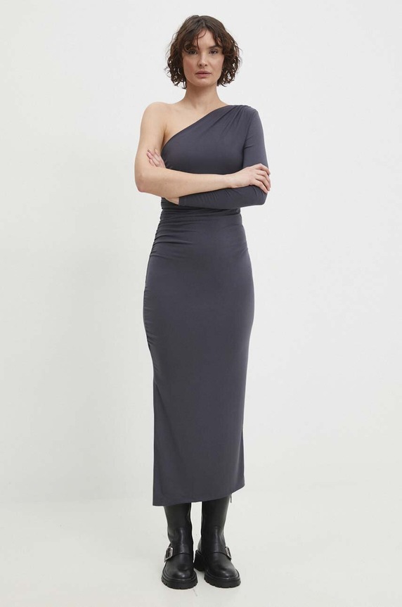 Answear Lab rochie 19487.tjs gri WW24