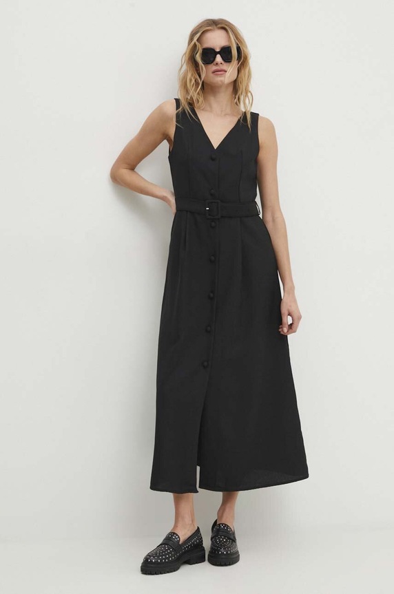 Answear.LAB sukienka casual czarny 37227lr.FKK