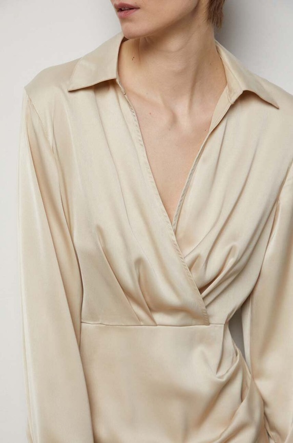 Answear Lab sukienka 4758.iw beżowy