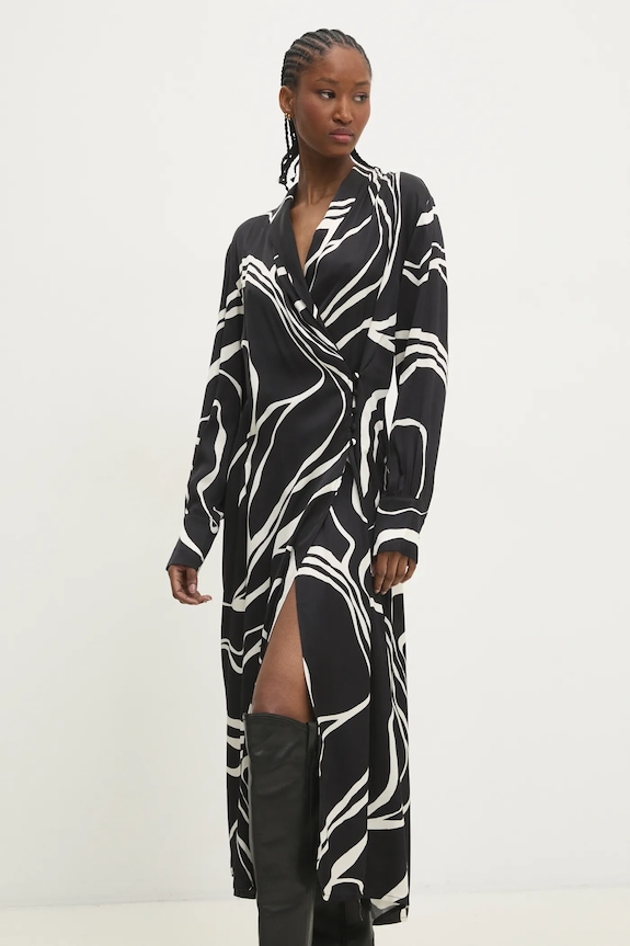 Haljina Answear.LAB casual crna 712.ijs