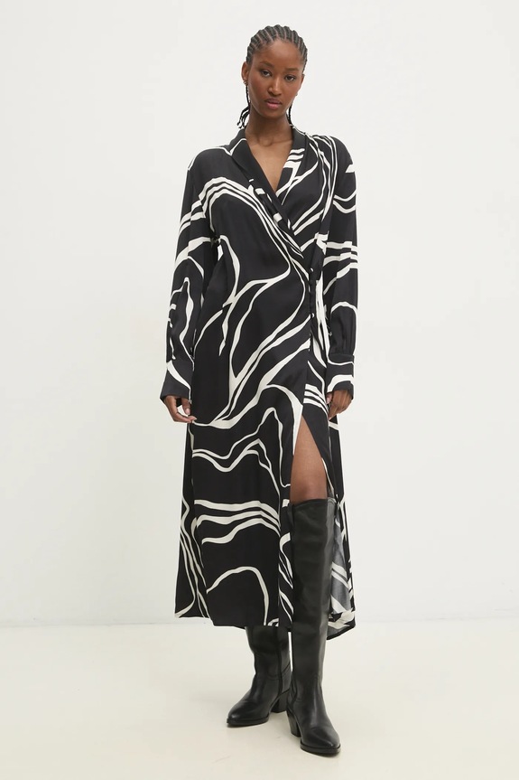 Haljina Answear.LAB 712.ijs crna WW24