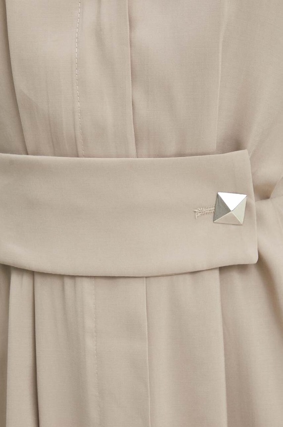 Answear.LAB sukienka 775.ijs beżowy