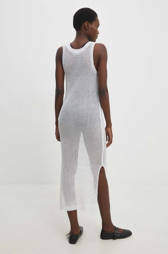 Odzież Answear.LAB sukienka P220222.HWK biały