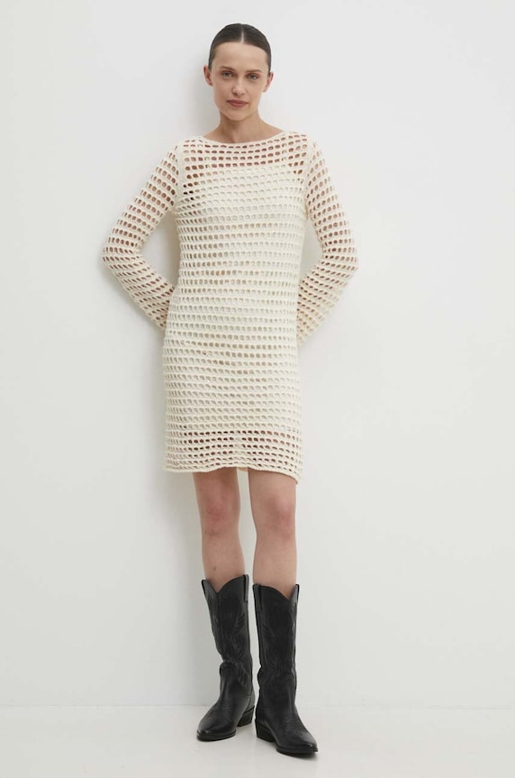 Answear Lab rochie tt4337.td bej WW24