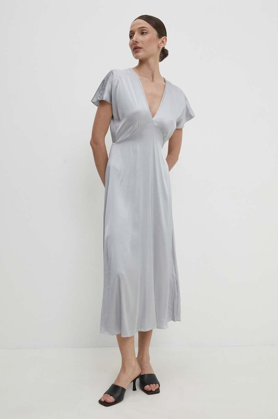 Φόρεμα Answear.LAB γκρί 82192v39v.IKK
