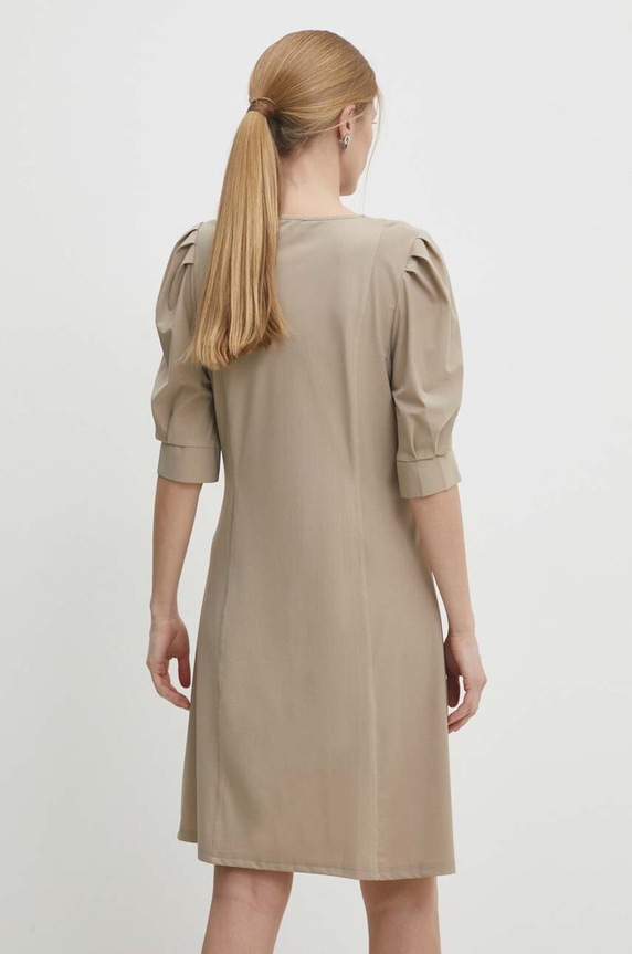 Odzież Answear.LAB sukienka pl2014.IKK brązowy